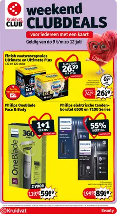 Kruidvat folder week 28 - Voorbeeld van een folder van Kruidvat, geldig van 07-07-2026 | Pagina: 38 | Producten: Kan, Elektrische tandenborstel, Borstel, Capsule