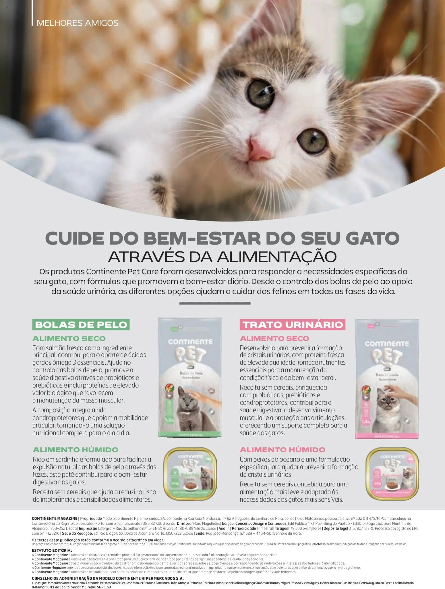 Continente - Folheto Magazine │ válido de 11/08/2026 | Página: 25 | Produtos: Ômega 3, Coelho, Salmão fresco, Proteina