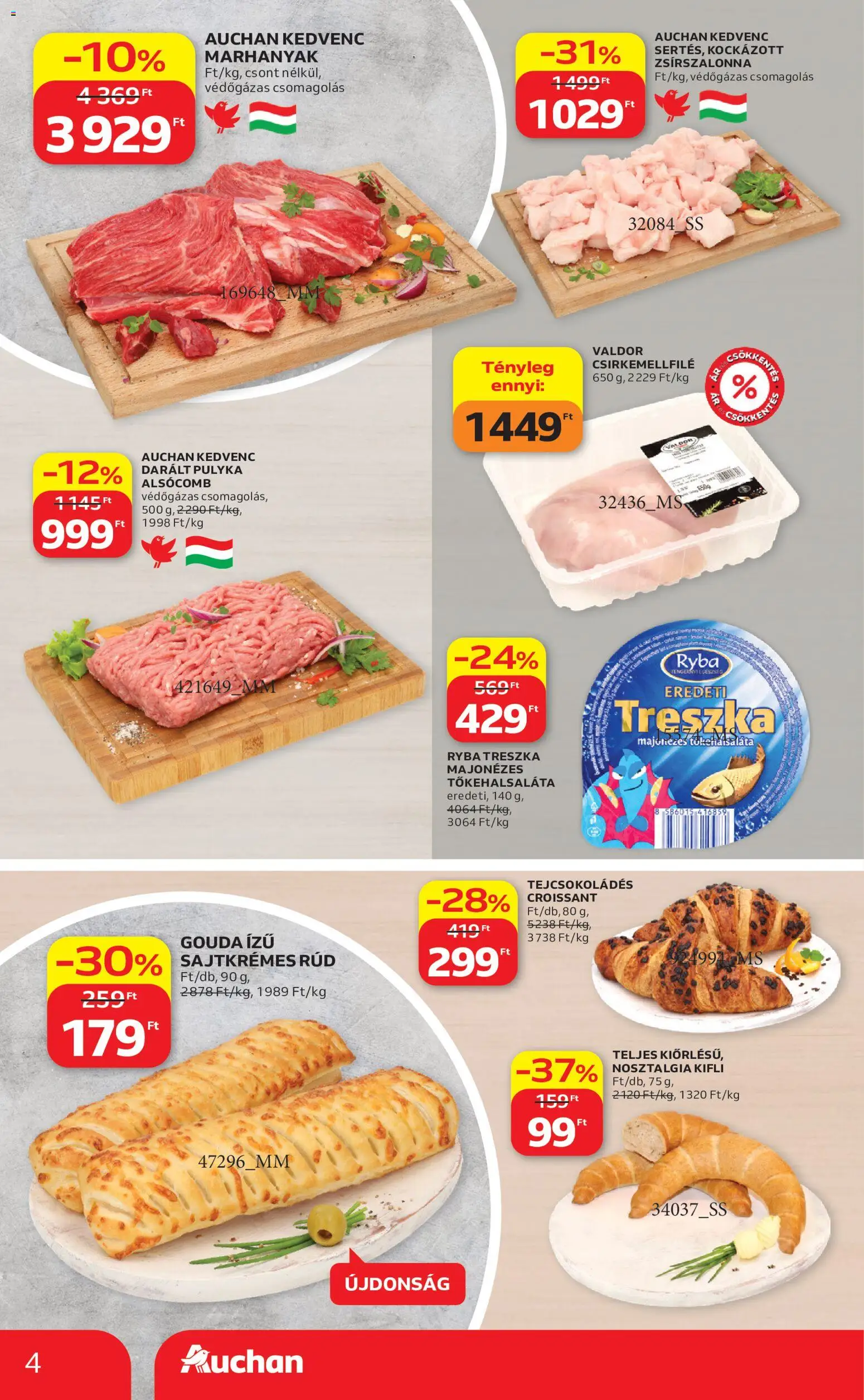 Auchan akciós ujság - amely érvényes a következő dátumtól: 2026.06.25. | Oldal: 4