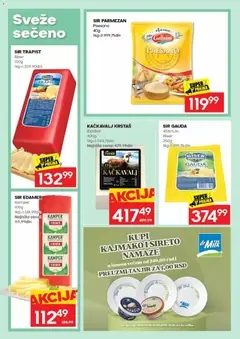 Roda katalog - pregled Roda kataloga - važi od 14.09.2026 | Strana: 14 | Proizvode: Tanjir, Sir, Kačkavalj, Parmezan