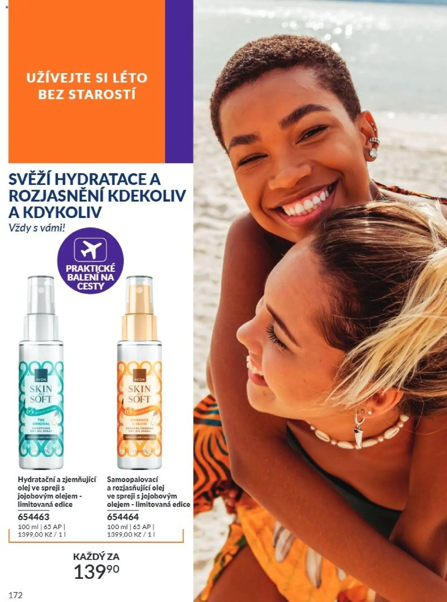 Avon Katalog 07/2026 od 01.07.2026 | Strana: 172 | Produkty: Olej, Olej ve spreji