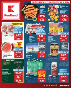Kaufland SK Trebišov - amely érvényes a következő dátumtól: 2026.07.09.