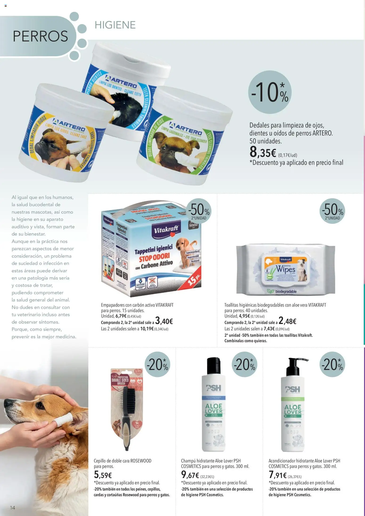 El Corte Inglés ofertas │ válido desde el 01.05.2026 | Página: 14 | Productos: Cepillo, Champú, Βερμούτ, General