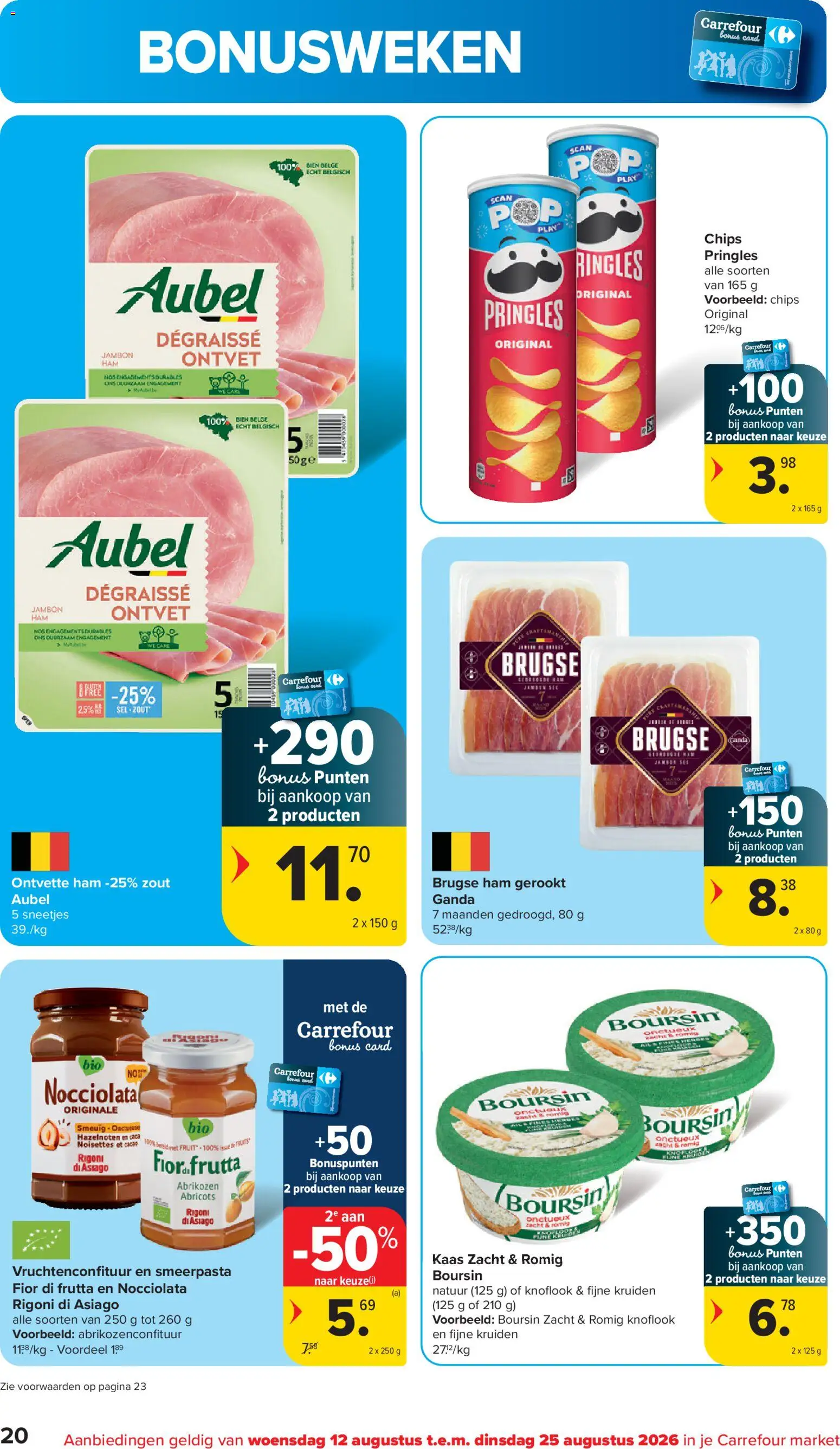 {H1} | Pagina: 20 | Producten: Ham, Chips, NOS, Abrikozen