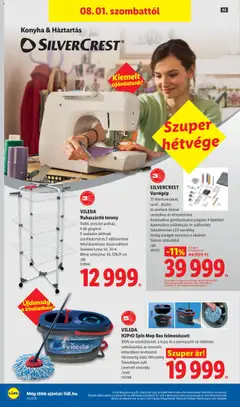 Lidl akciós újság - amely érvényes a következő dátumtól: 2026.07.30. | Oldal: 32