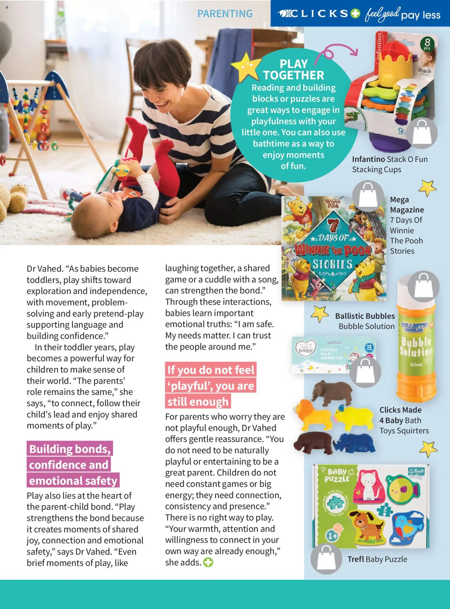 New Clicks catalogue – valid from 01.05.2026 | Page: 29 | Products: Games, Toys, Bath