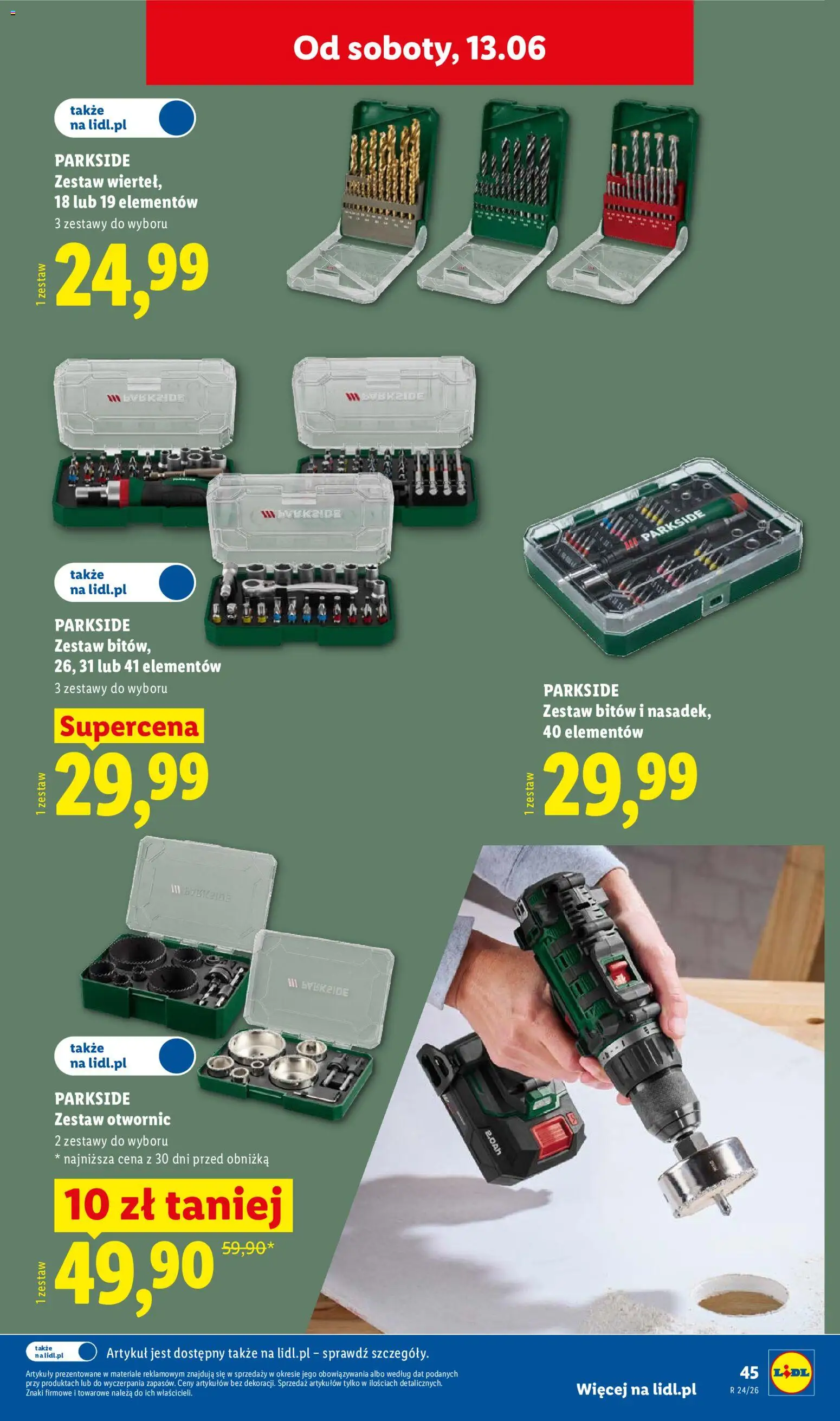 Lidl Polsko katalog od 08.06.2026 | Strana: 49 | Produkty: Parkside
