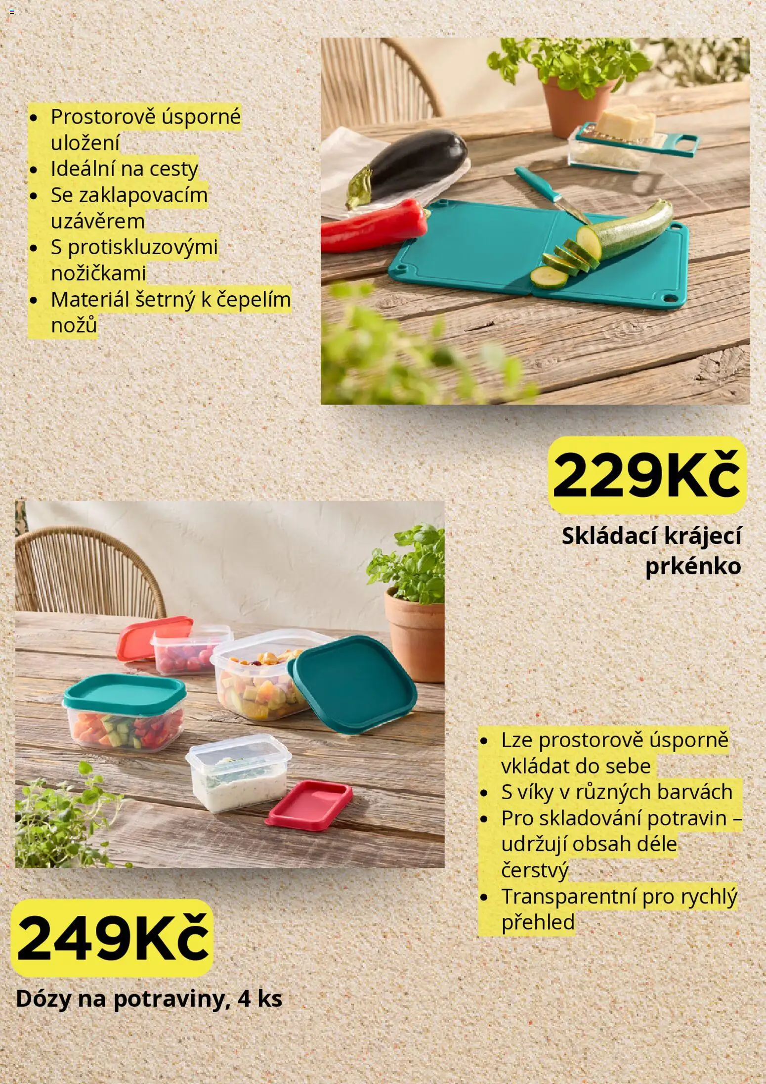 Tchibo leták od 14.07.2026 | Strana: 3 | Produkty: Dózy, Prkénko