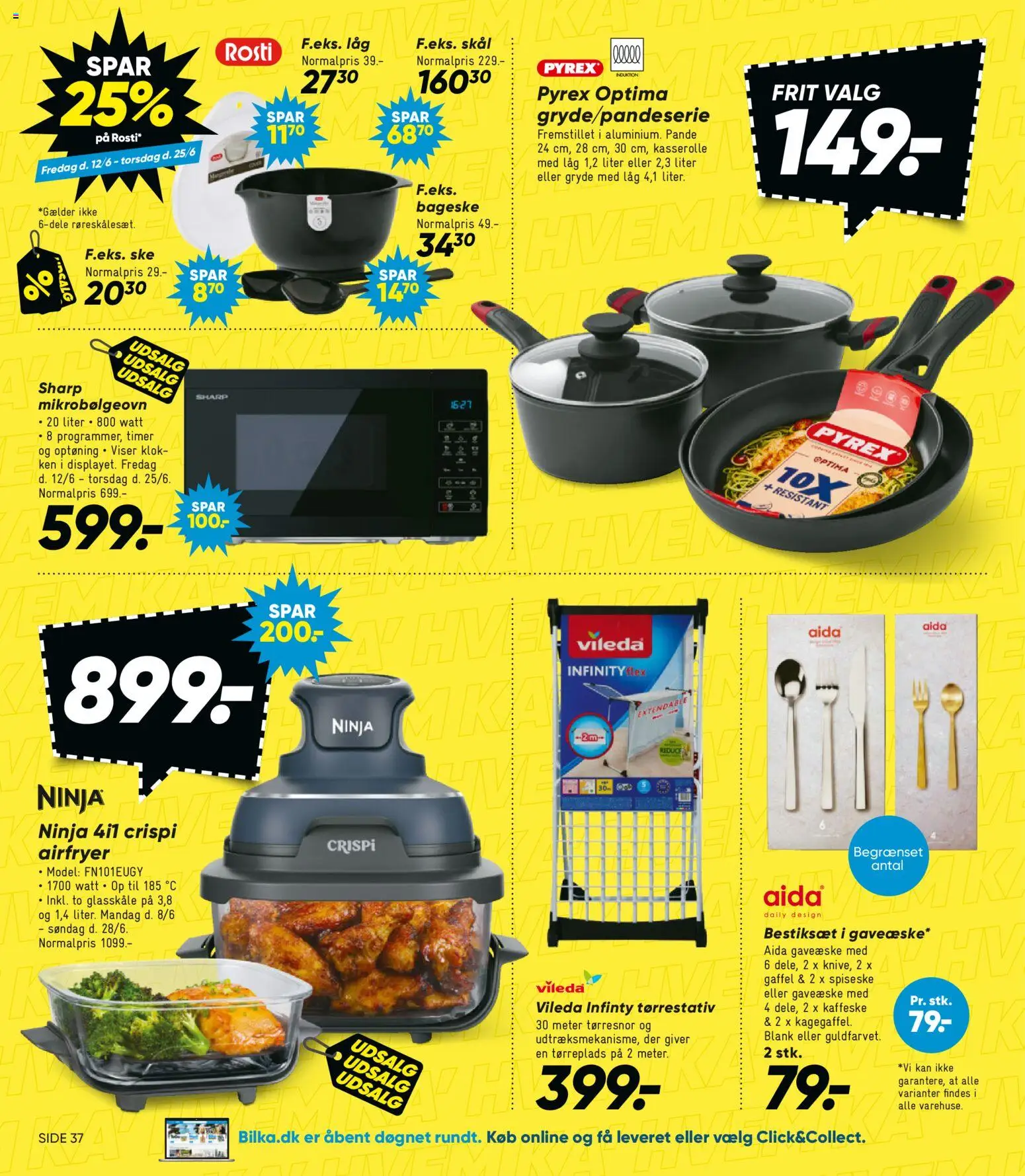 Bilka tilbudsavis – gyldig fra 12.06.2026 | Side: 34 | Produkter: Mikrobølgeovn