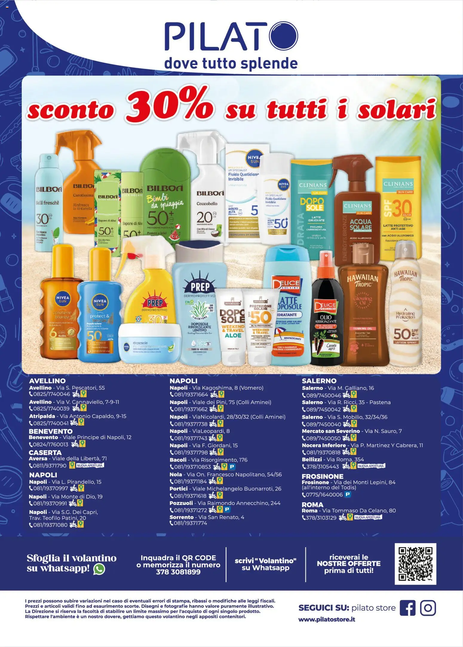Volantino Pilato del 25/08/2026 | Pagina: 8 | Prodotti: Acqua, Olio