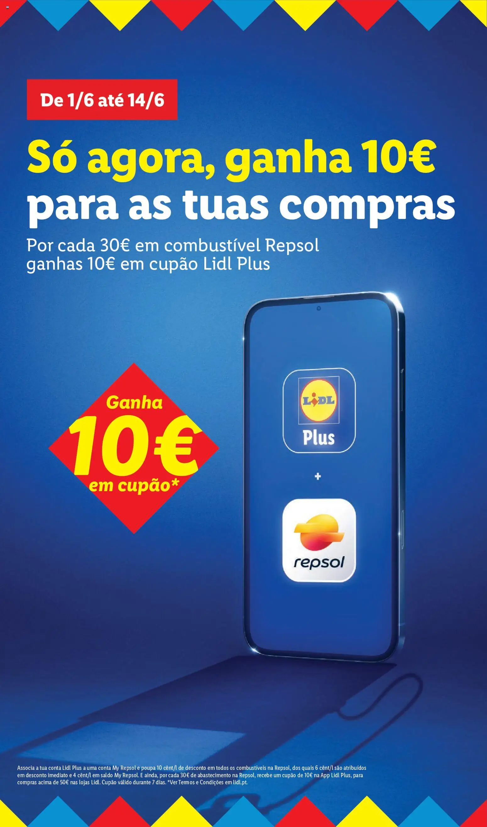 Lidl folheto | 01/06/2026 |  🎉 Como obter um desconto limitado? Poupe ainda hoje! | Portugal