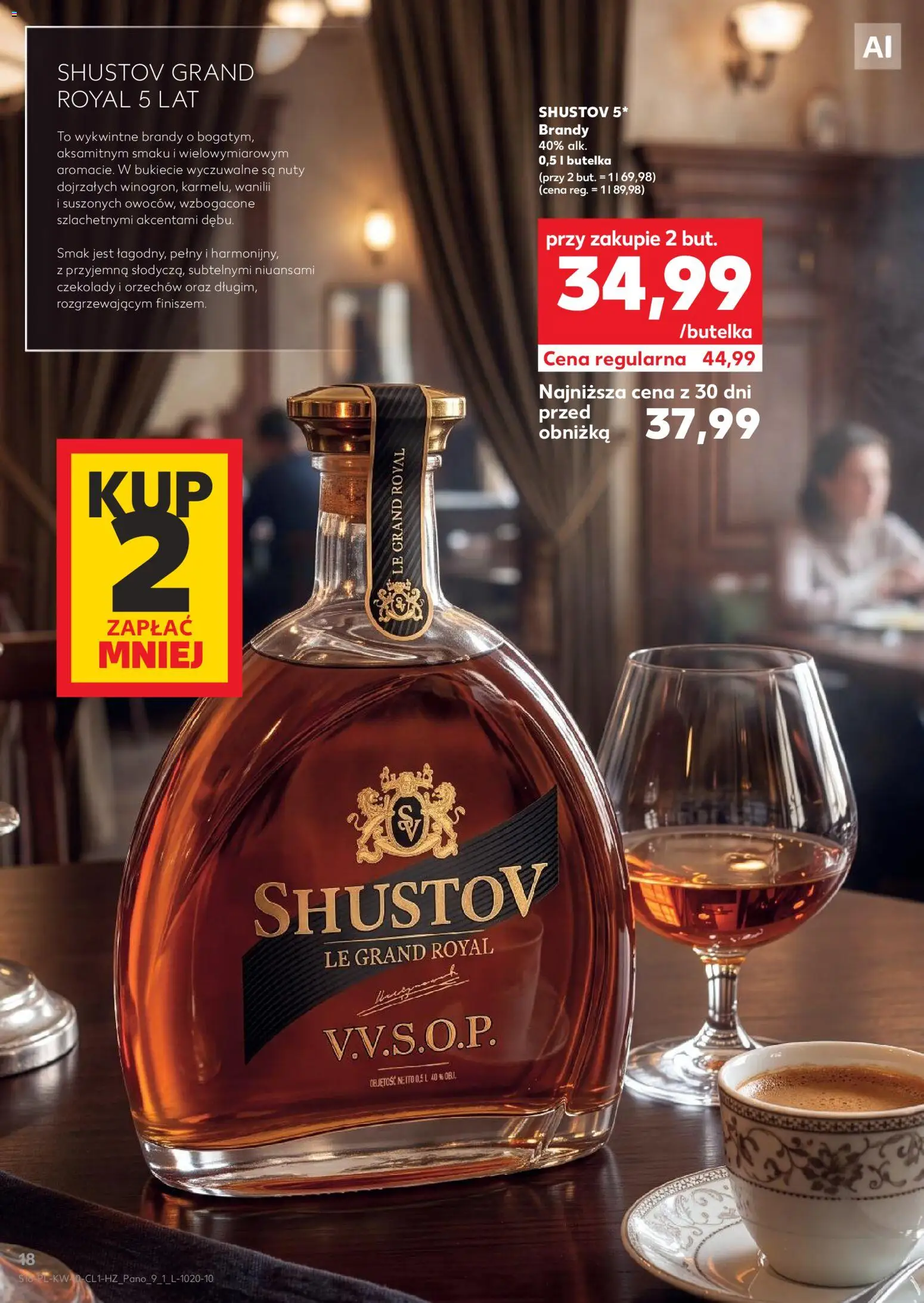 Kaufland Polsko leták - Barek od 01.10.2026 | Strana: 18 | Produkty: Brandy