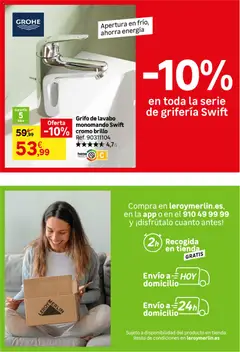 Vista previa Leroy Merlin catálogo válido desde el 26.05.2026 | Página: 57 | Productos: Lavabo