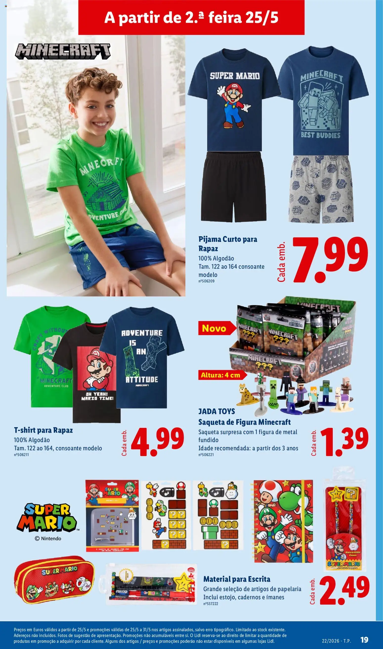 Lidl Novidades │ válido de 25.05.2026 | Página: 19 | Produtos: Algodão