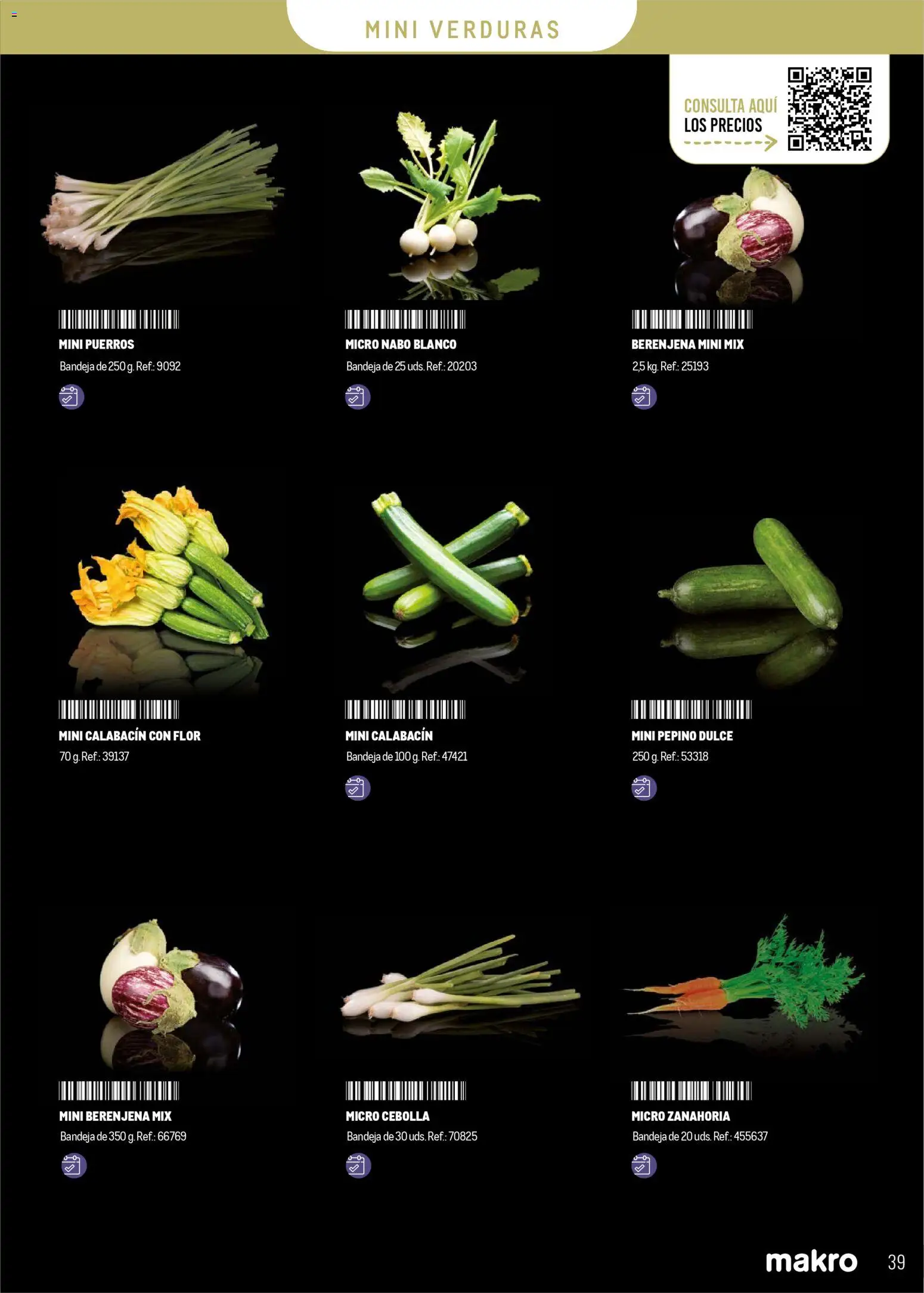 Makro - Especial Frutas y Verduras Península │ válido desde el 05.01.2026 | Página: 39 | Productos: Στιγμιαίος καφές, Zanahoria, Παγωμένο τσάι, Bandeja