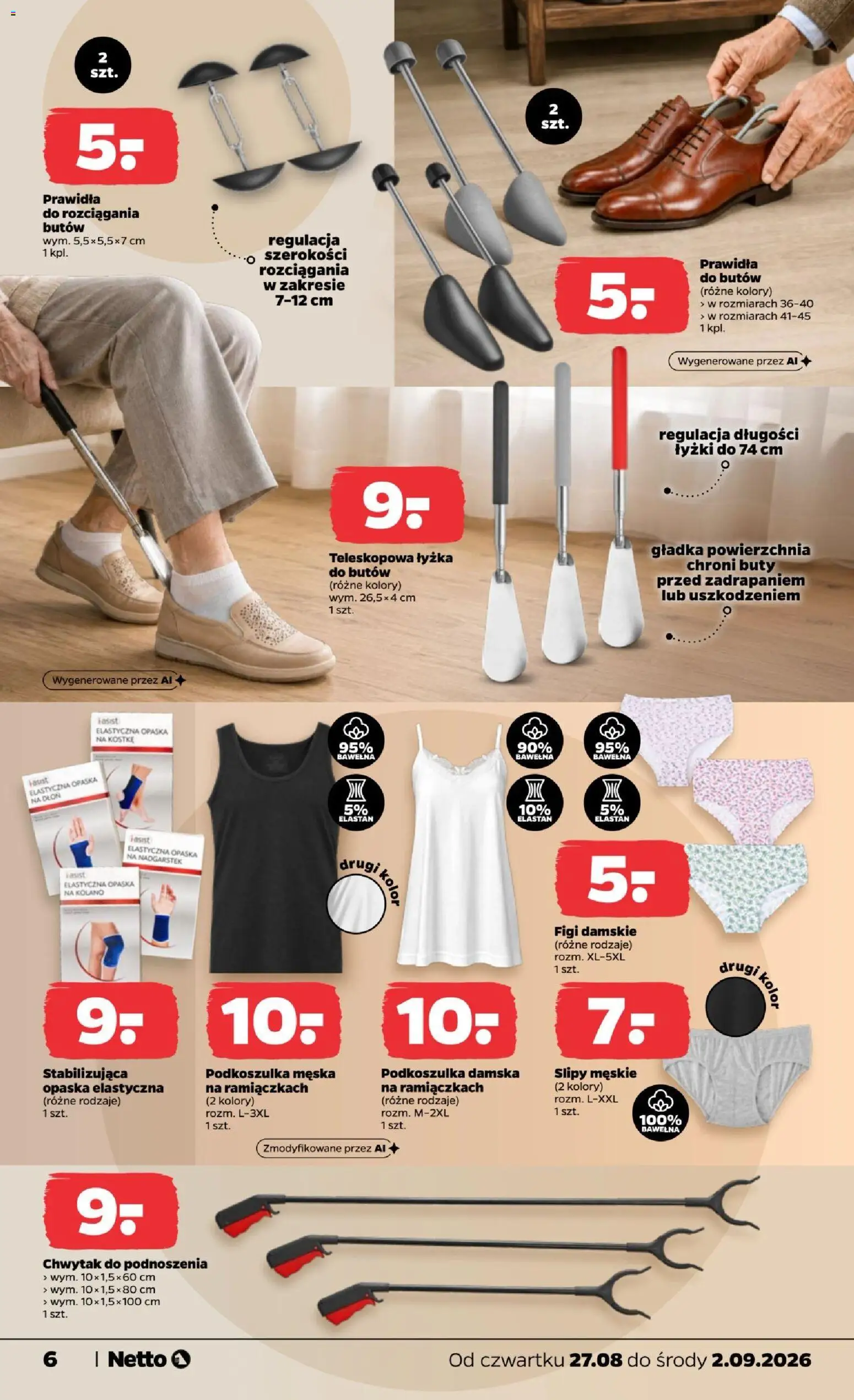 Netto gazetka od czwartku NonFood od 27.08.2026 | Strona: 6