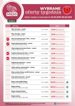 Pogląd oferty "Makro gazetka - Wybrane oferty tygodnia w dostawie" - ważna od 02.05.2026