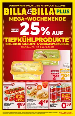 Billa - Flugblatt ab 16.07.2026 gültig