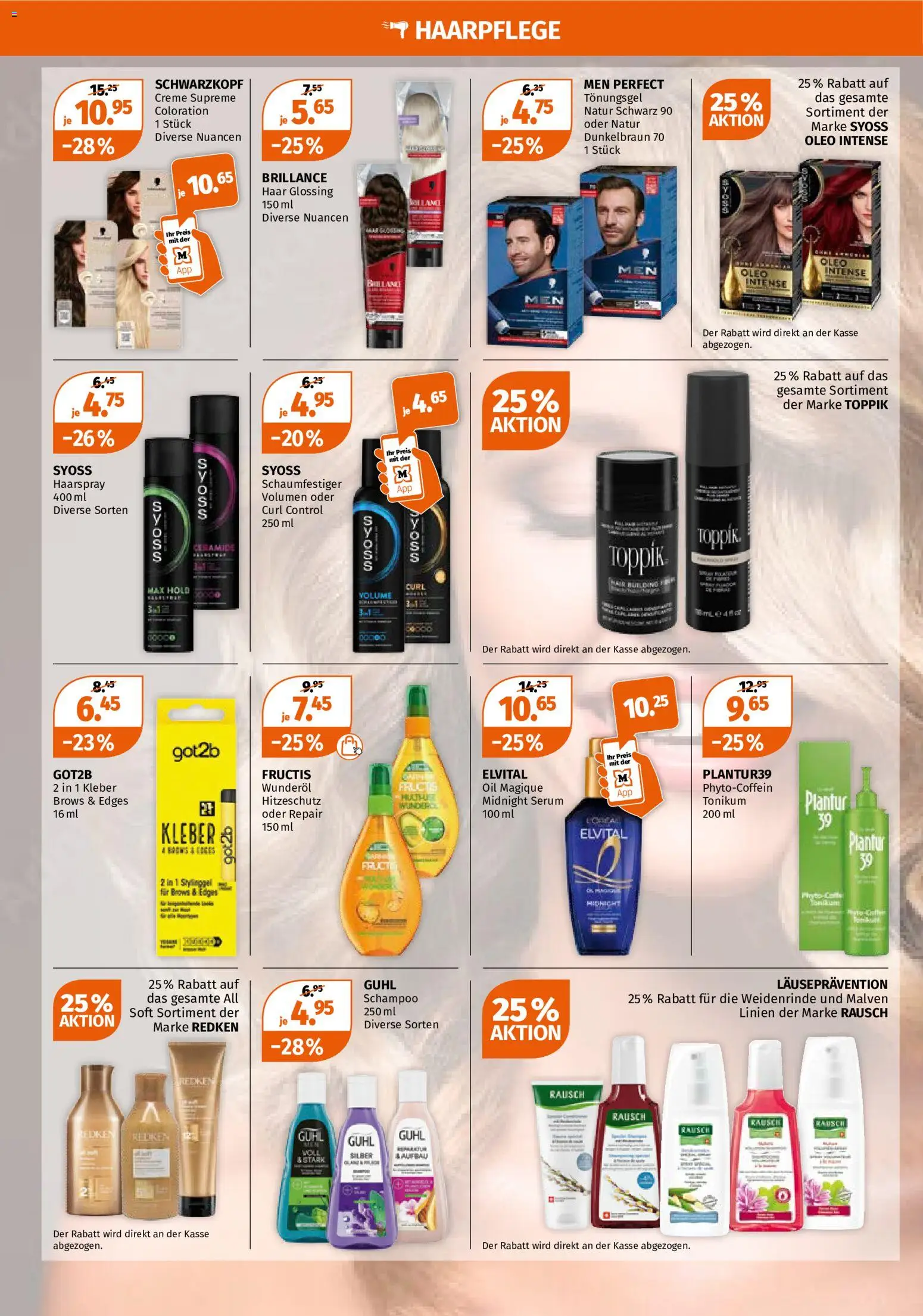 Müller aktionen – gültig ab 03.09.2026 | Seite: 6 | Produkte: Serum, Haarspray, Creme