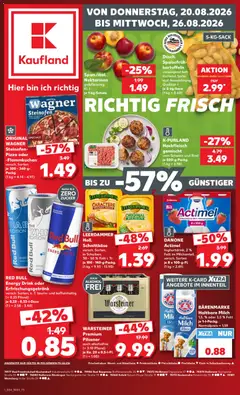 Kaufland DE -DE Folder - Voorbeeld van een folder van Kaufland DE, geldig van 20-08-2026
