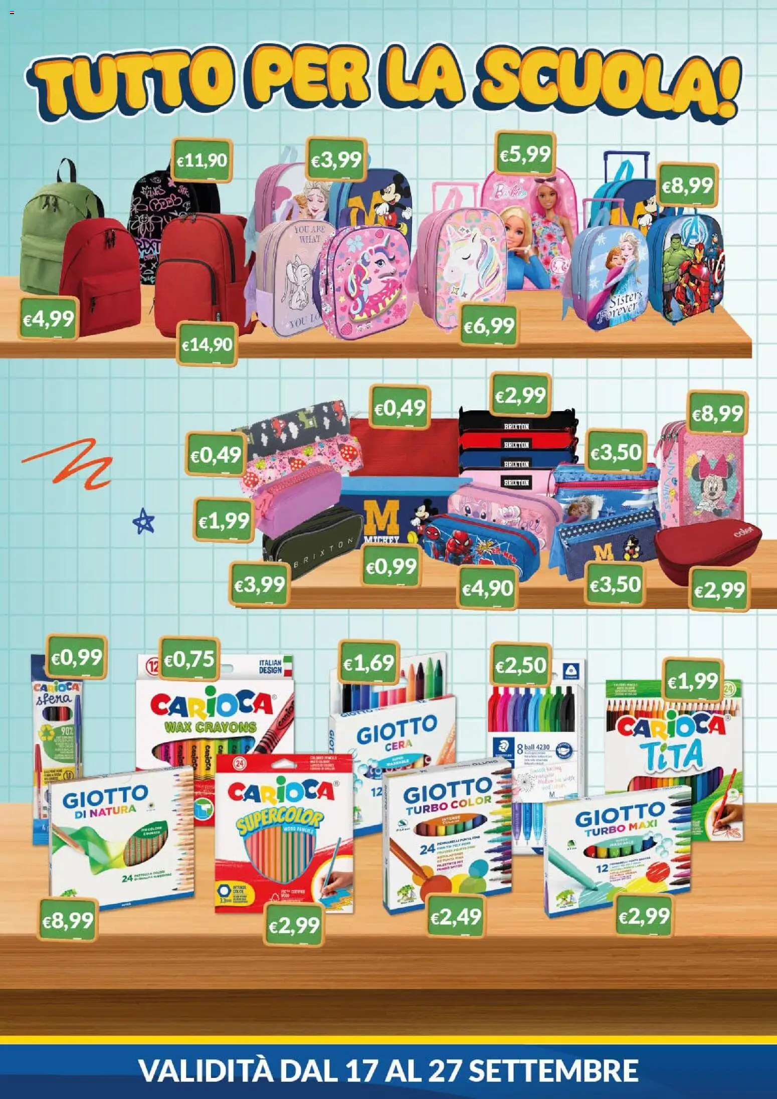 Volantino Mister Risparmio del 17/09/2026 | Pagina: 6