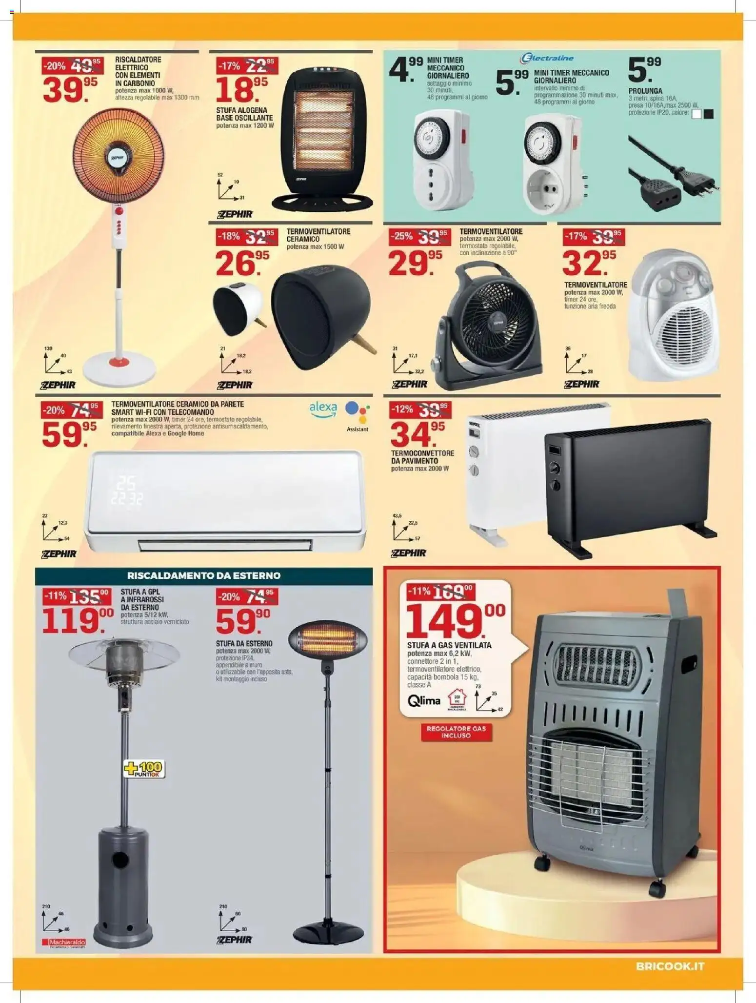 Nuovo Brico OK volantino attuale dal 08/10/2026 > offerte anteprima 🛍️ | Pagina: 5 | Prodotti: Stufa, Connettore, Stufa a gas, Presa