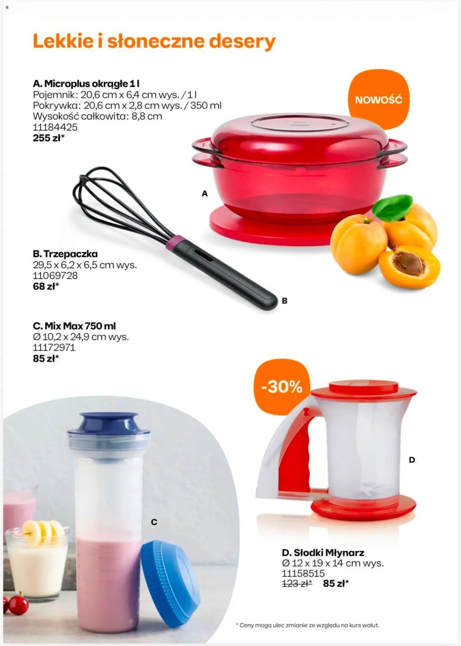 Tupperware Katalog od 01.07.2026 | Strona: 6 | Produkty: Trzepaczka