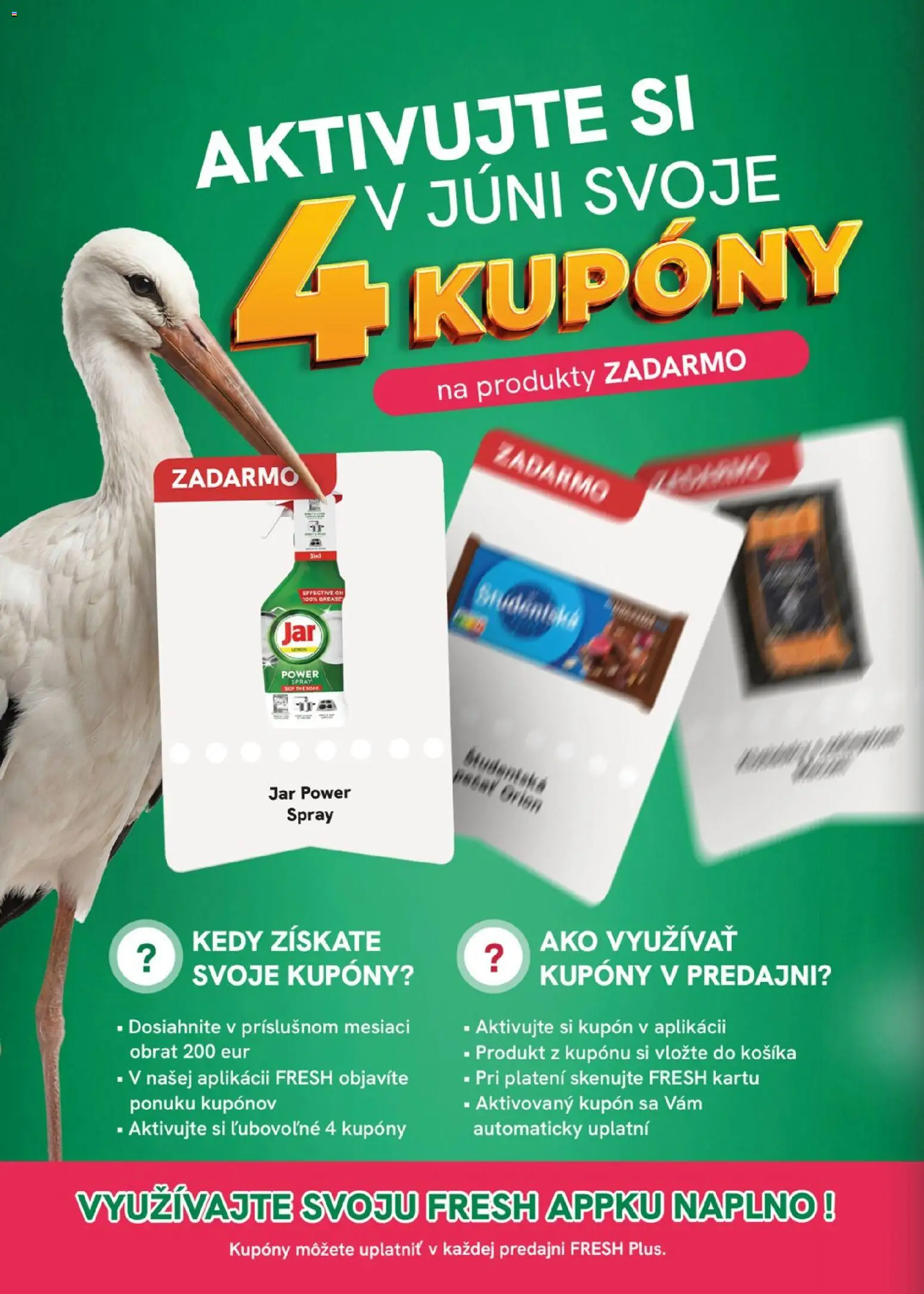 Nové Fresh akcie – leták je platný od 04.06.2026 | Strana: 54 | Produkty: Jar
