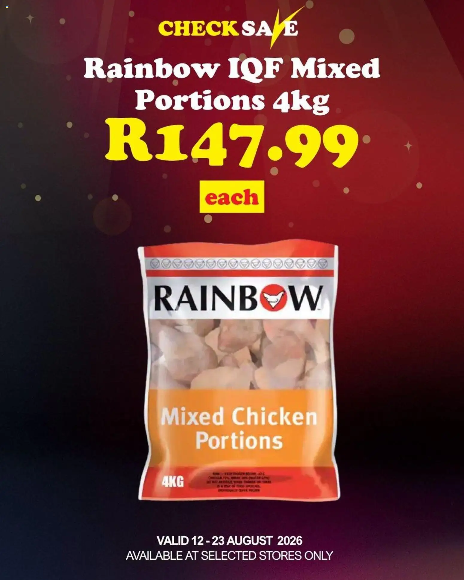New Check Save catalogue – valid from 12/08/2026 | Page: 7 | Products: Chicken