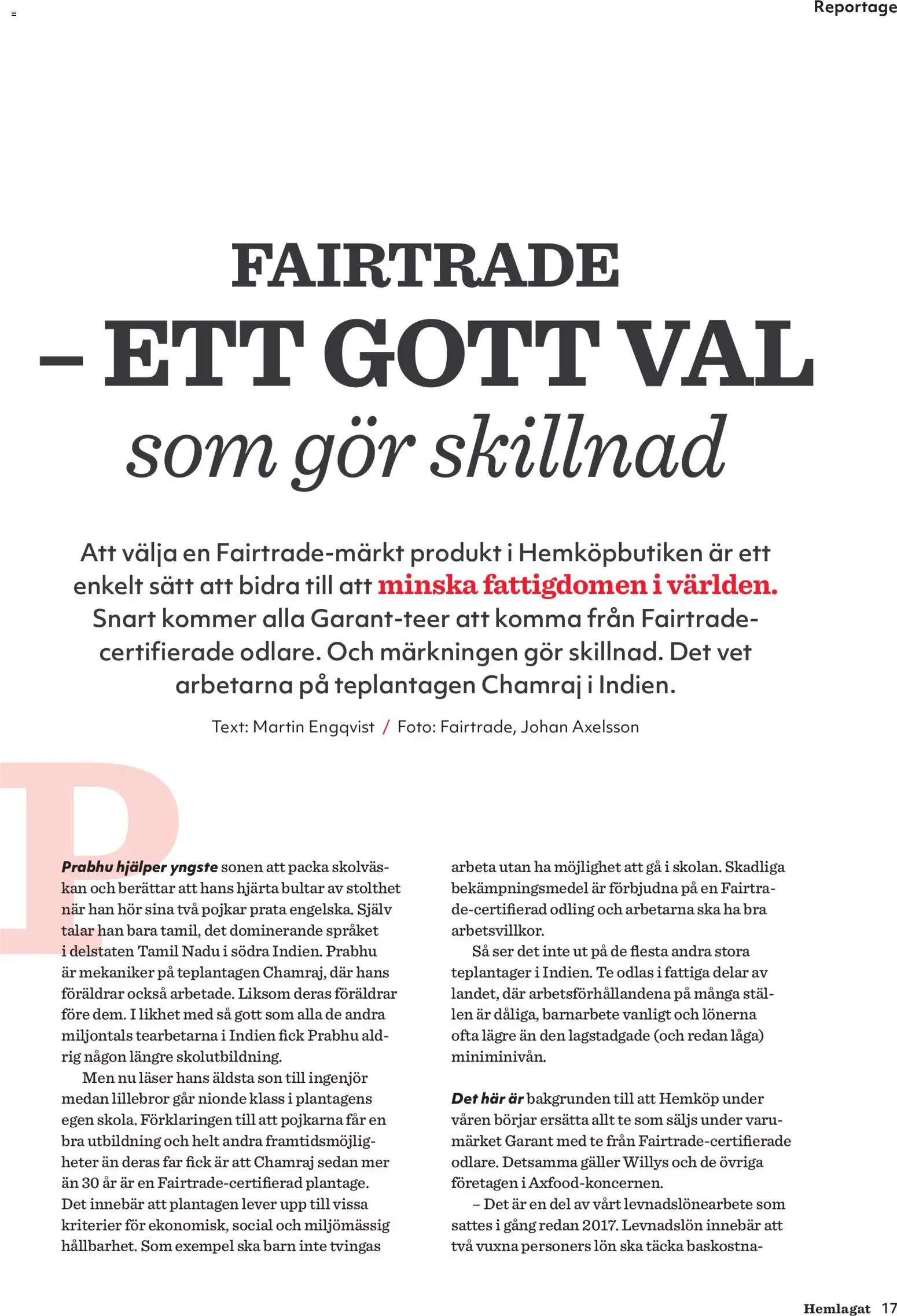 Hemköp reklamblad aktuell från 30/09/2026 | Sida: 17 | Produkter: Galler, Te, Lever