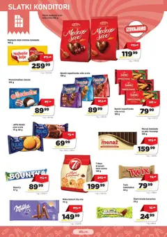 Super DIS katalog - pregled Super DIS kataloga - važi od 01.09.2026 | Strana: 12 | Proizvode: Munchmallow, Bounty, Brownie, Čokolada