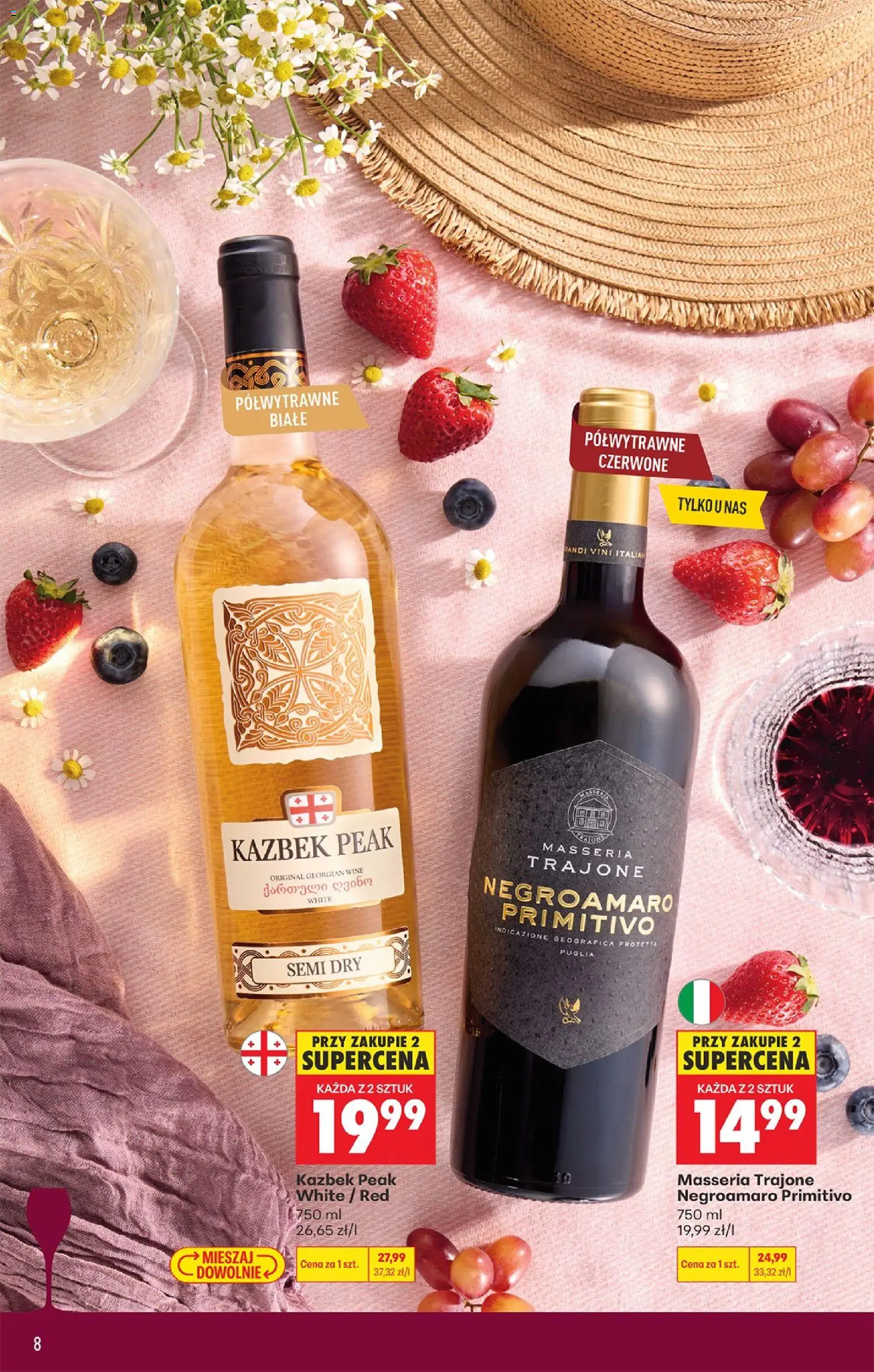 Biedronka Polsko leták - Czas na toast od 18.05.2026 | Strana: 8 | Produkty: Primitivo