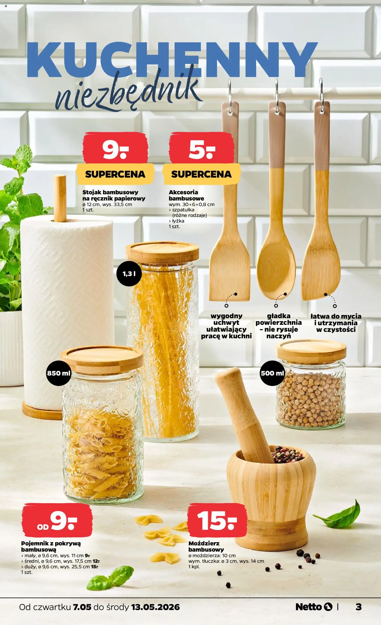 Netto gazetka od czwartku NonFood od 07.05.2026 | Strona: 3 | Produkty: Ręcznik papierowy