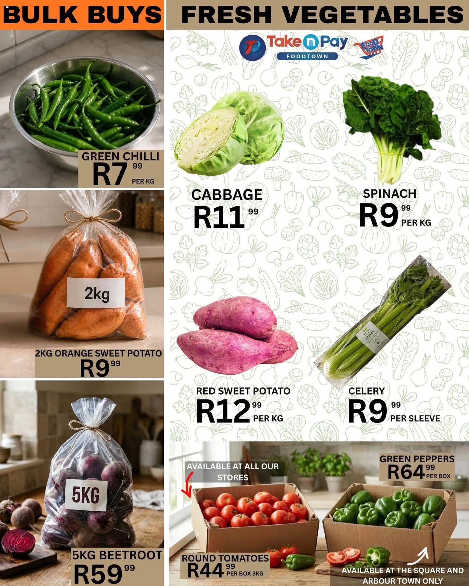 New Take n Pay catalogue – valid from 24/07/2026 | Page: 20 | Products: Box, Tomatoes, Vegetables, Chilli