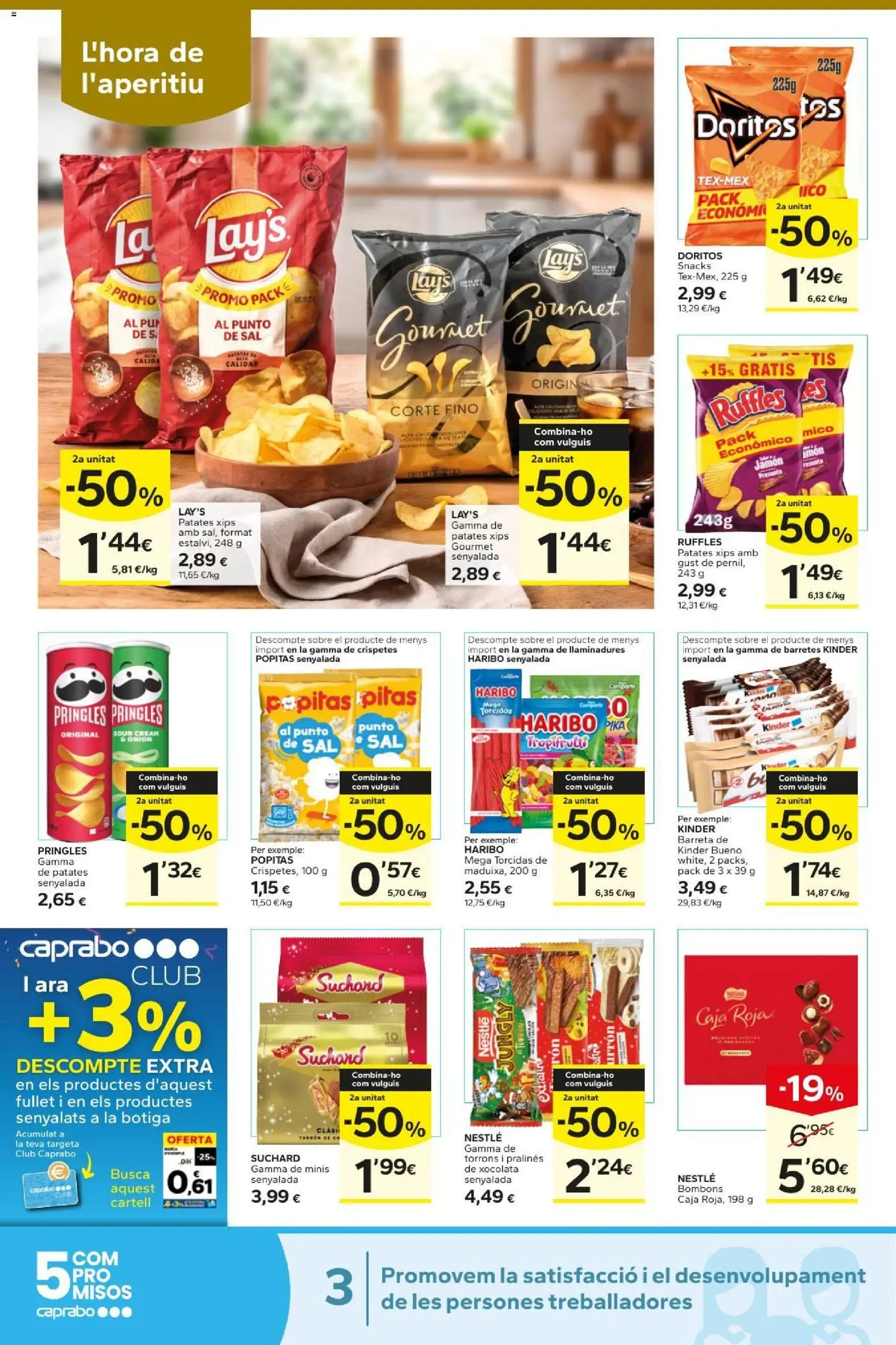 Caprabo folleto │ válido desde el 29/10/2026 | Página: 18 | Productos: Snacks, Pasta, Sal, Caja