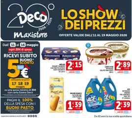 Anteprima del volantino Decò volantino MaxiStore Salerno  valido a partire dal 11.05.2026