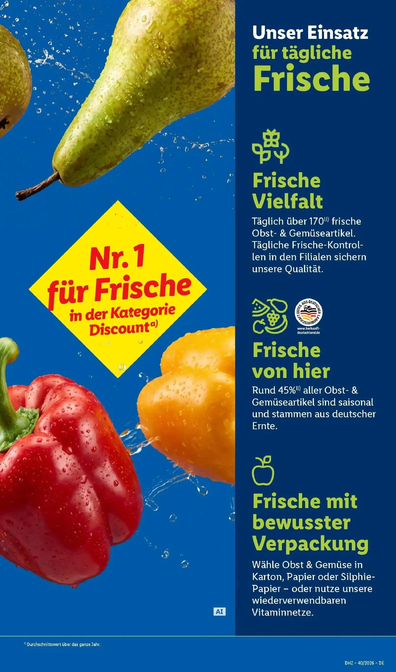 Lidl Prospekt Künzell (ab 28.09.2026) zum Blättern » Angebote | Seite: 5 | Produkte: Gemüse, Obst