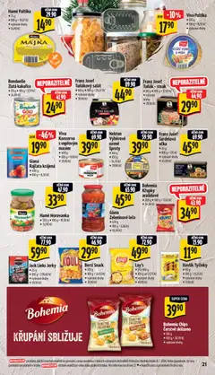 Náhled letáku Jack Links Jerky, 25 g od 15.07.2026 | Strana: 31 | Produkty: Tuňák steak, Lečo, Tuňákový salát, Paštika