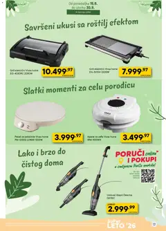 PerSu katalog Super leto - pregled PerSu kataloga - važi od 15.06.2026 | Strana: 17 | Proizvode: Usisivač, Palačinke, Pekač, Roštilj