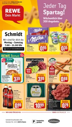 Rewe Prospekt Hamm ab 17.08.2026 gültig
