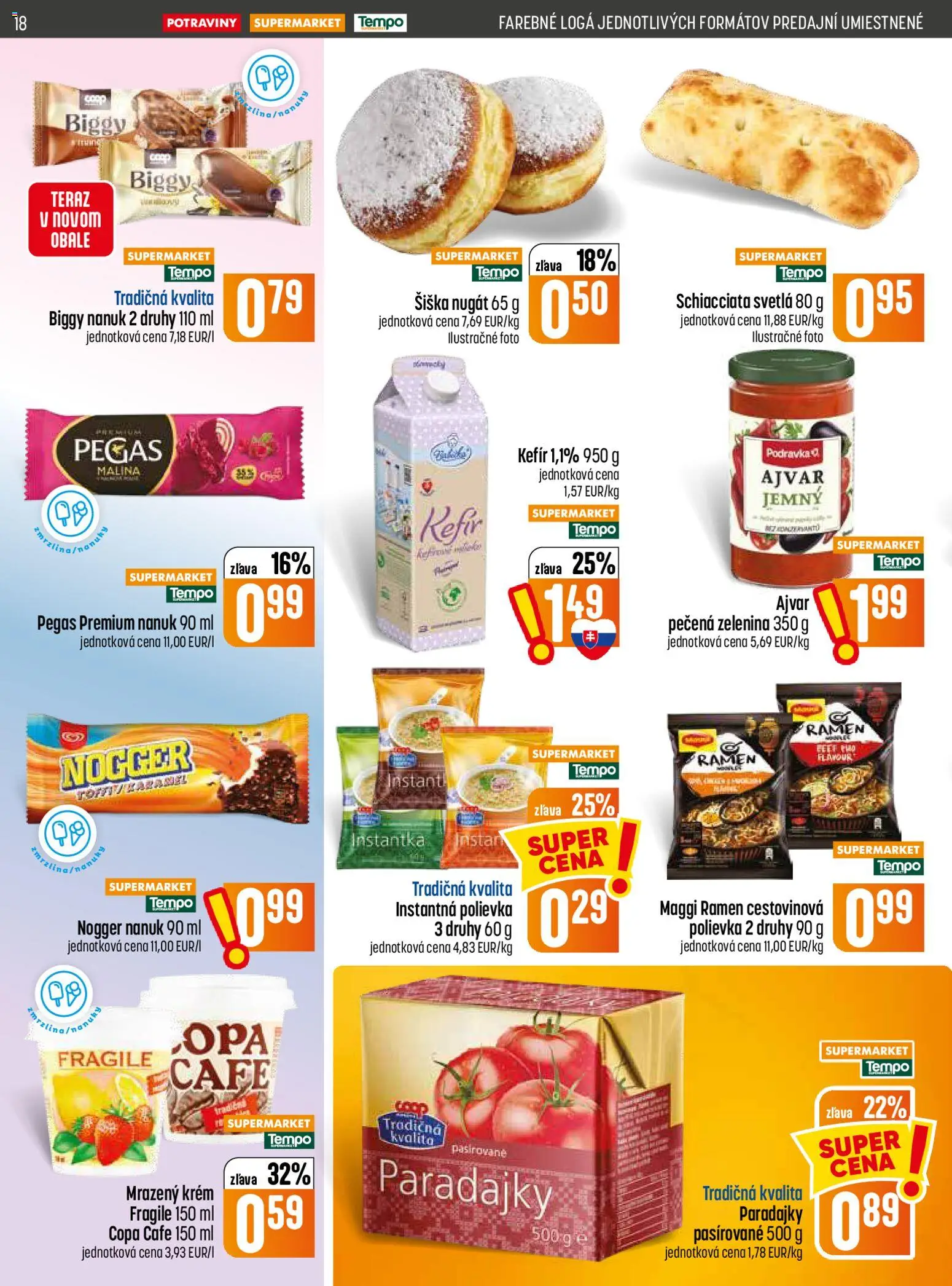 Nové COOP Jednota akcie – leták je platný od 16.07.2026 | Strana: 18