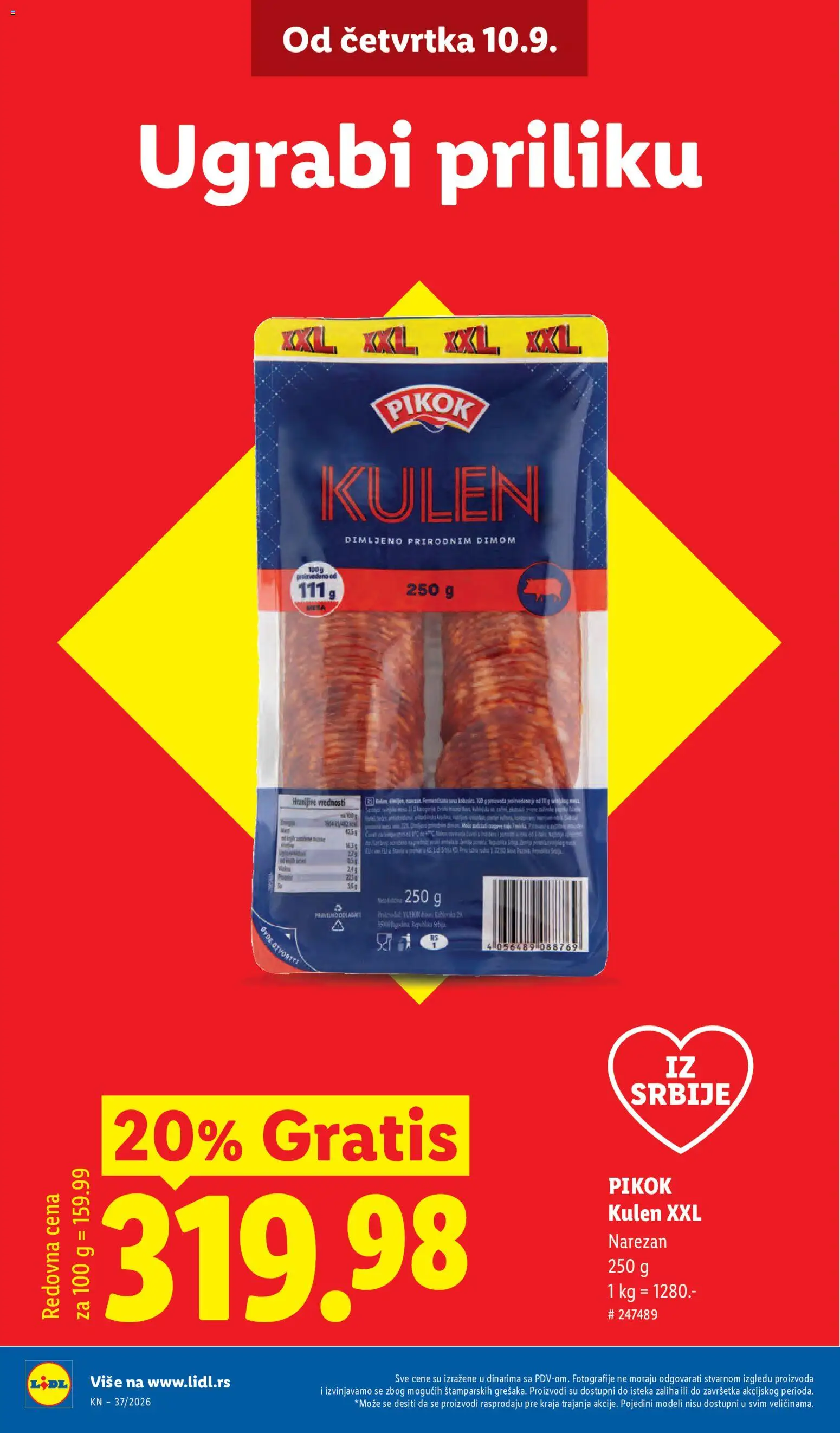 Lidl katalog - važi od 10.09.2026 | Strana: 4