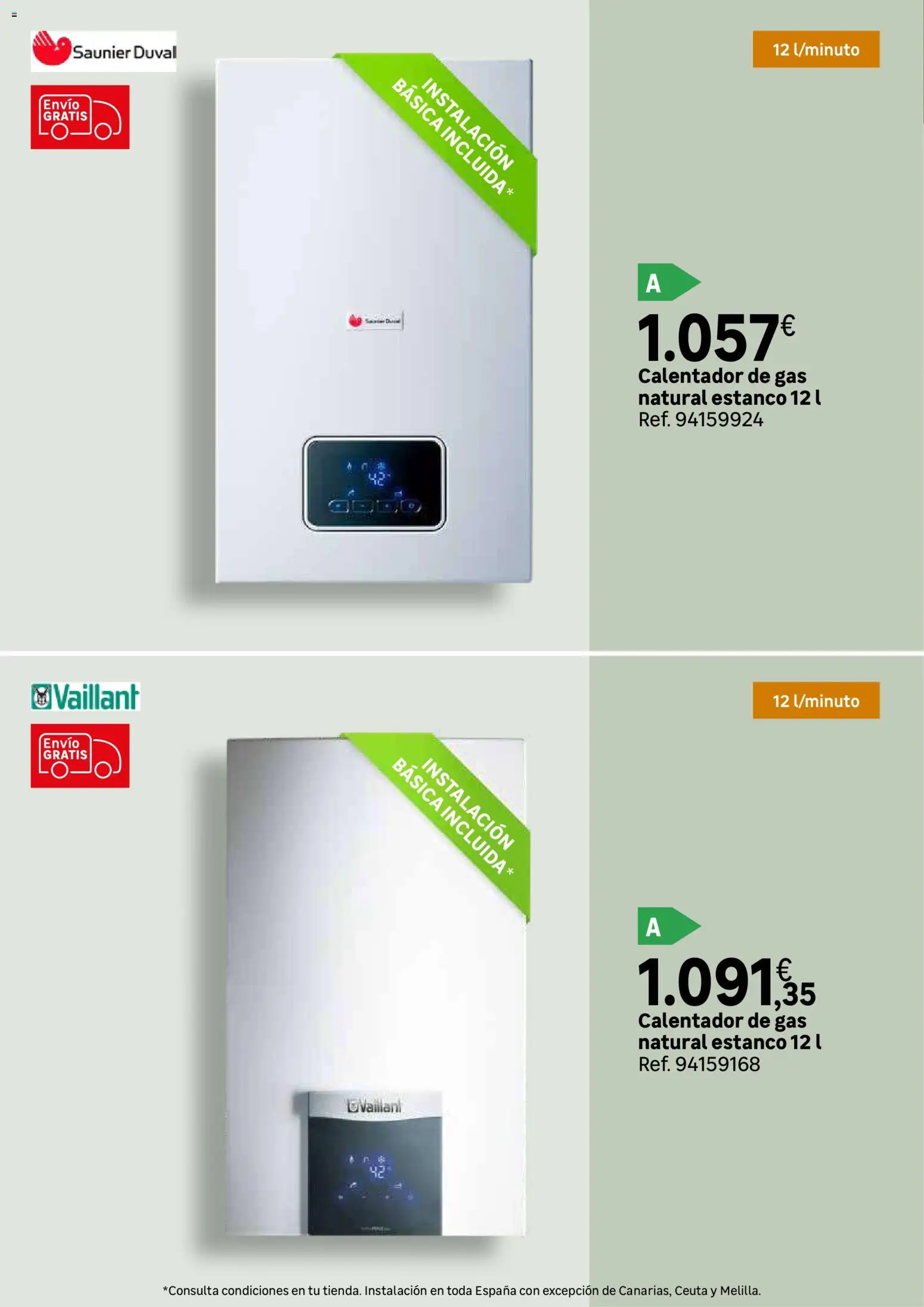 Leroy Merlin Calor en casa y mucho ahorro │ válido desde el 20/10/2026 | Página: 134