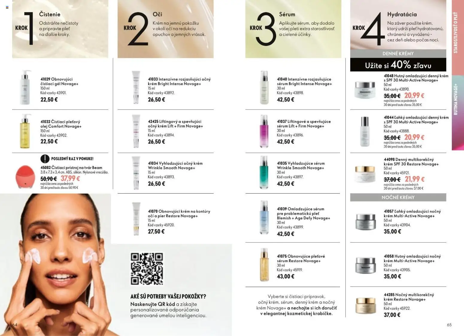 Nové Oriflame akcie – leták je platný od 09.09.2026 | Strana: 33 | Produkty: Olej, Krém