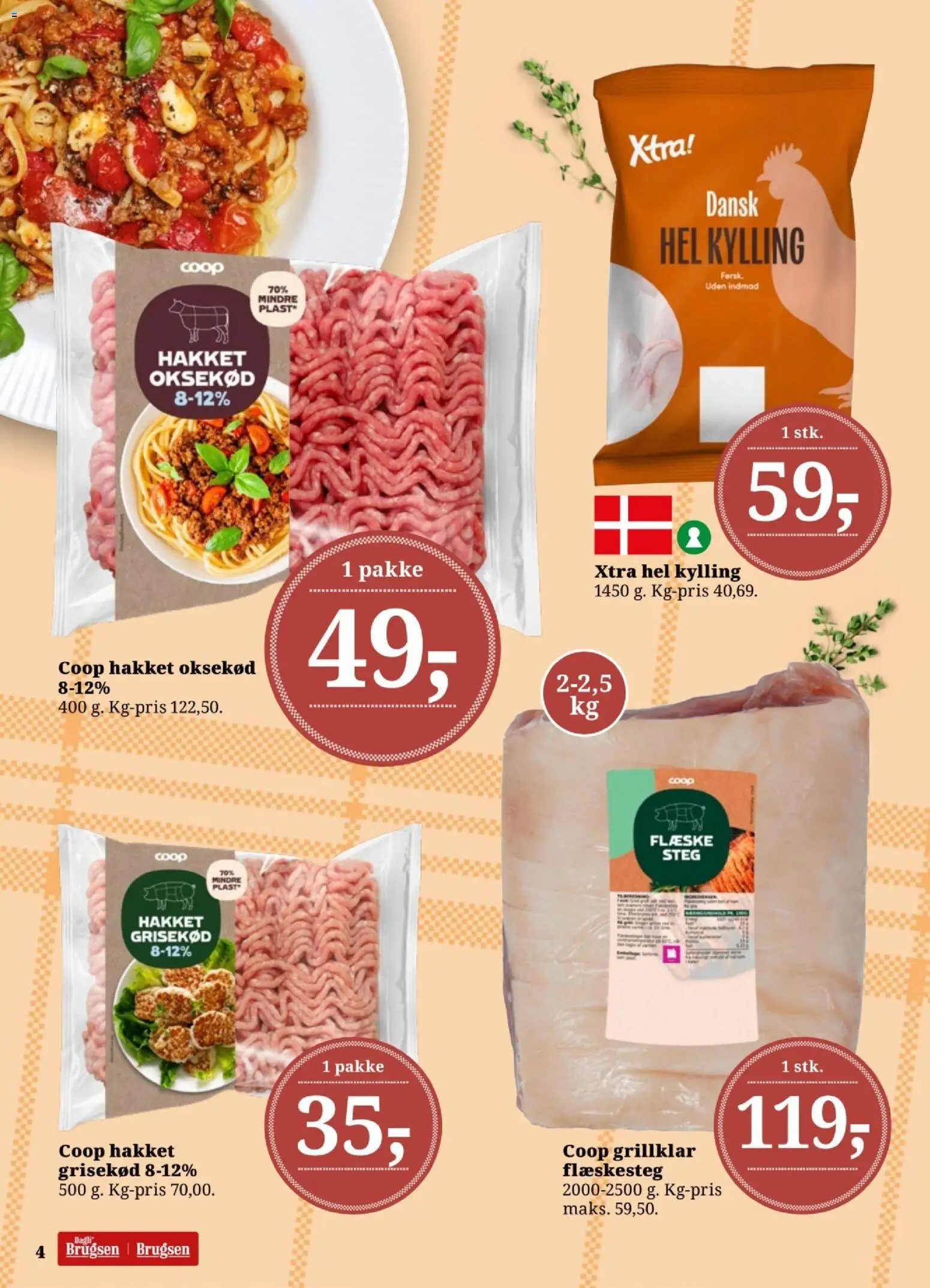 Dagli'Brugsen tilbudsavis – gyldig fra 05.06.2026 | Side: 5 | Produkter: Oksekød, Flæskesteg
