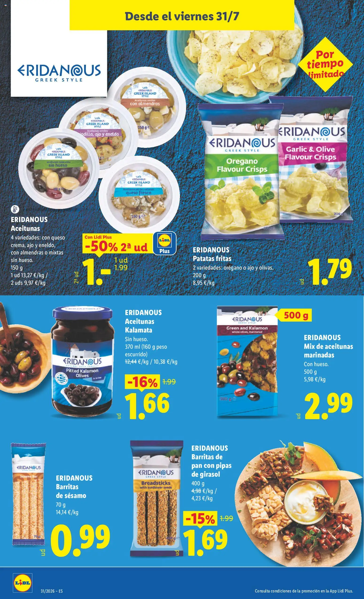Lidl folleto │ válido desde el 27/07/2026 | Página: 40 | Productos: Queso, Pan, Queso fresco, Peso