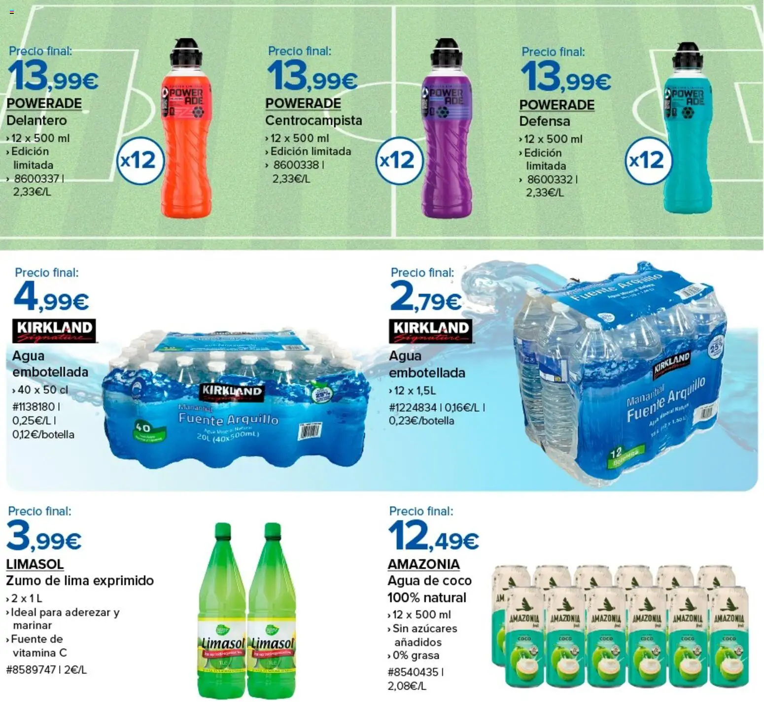 Costco catálogo │ válido desde el 30.05.2026 | Página: 5 | Productos: Lima, Τυρόπιτα, Ροζ πιπέρι