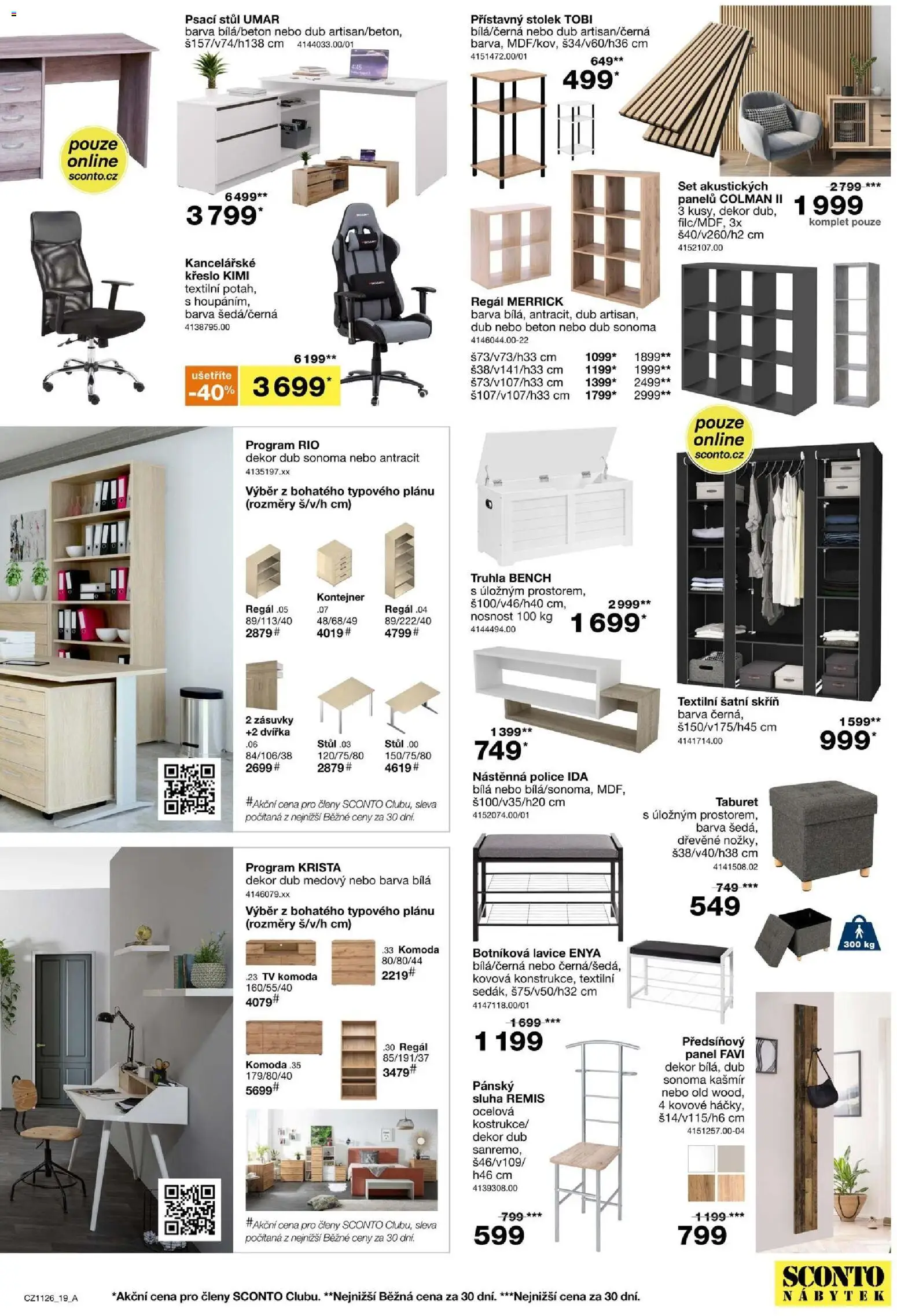 Sconto nábytek leták od 26.08.2026 | Strana: 19