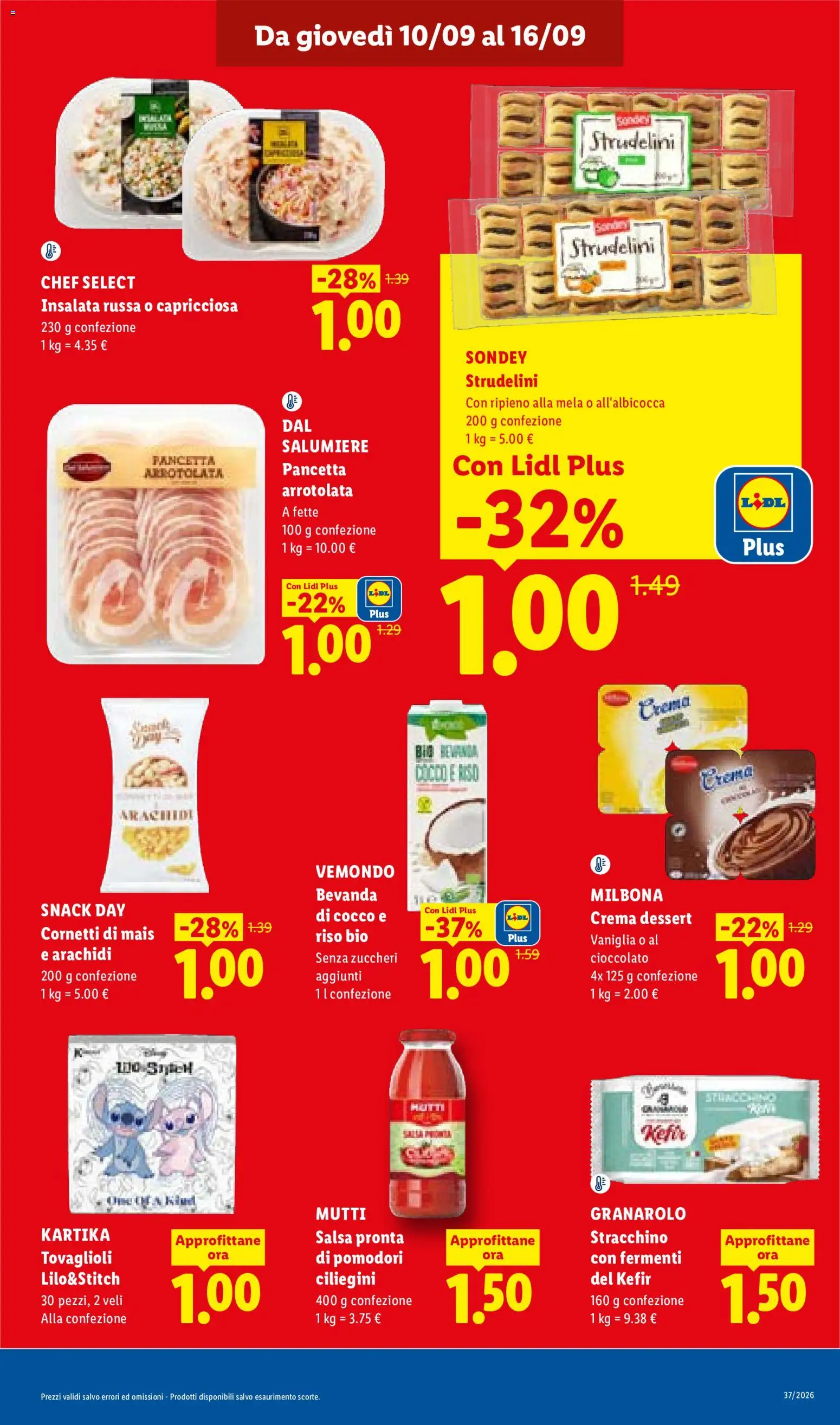 Volantino Lidl del 10/09/2026 | Pagina: 9