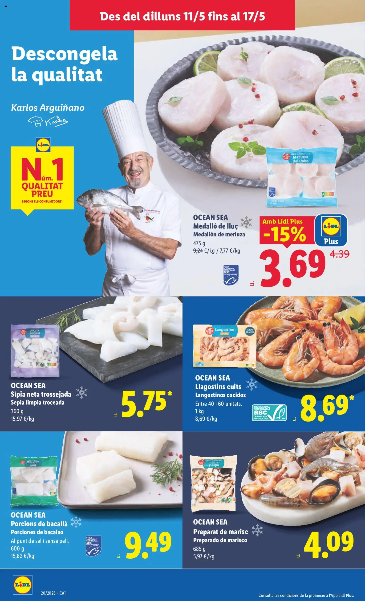 Lidl folleto │ válido desde el 11.05.2026 | Página: 12 | Productos: Langostino